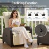 Heynemo Adjustable Rattan Recliner, Outdoor Lounge Chair with Backrest and Footrest, Weather-Resistant Wicker Patio Furniture for Deck, Porch - 2 of 4