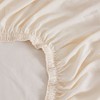 Soft & Cooling TENCEL Lyocell & Linen Blend Sheet Set - Great Bay Home - 4 of 4