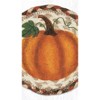 Earth Rugs Pumpkin Round Large Coaster – 7"x7" Autumn Harvest Table Accent - 3 of 3