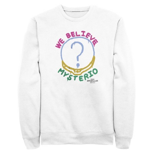 Men's Marvel Spider-Man: No Way Home We Believe Mysterio Sweatshirt - image 1 of 4