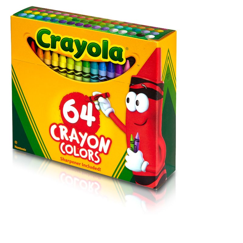 Crayola 64ct Classic Crayons with Sharpener, 3 of 11