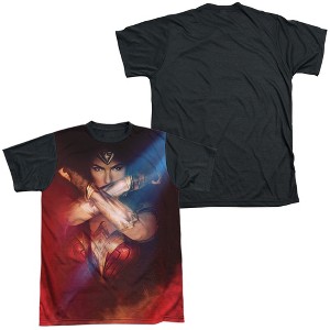 Men's Wonder Woman Movie Arms Crossed Short Sleeve Costume T-Shirt - 1 of 4