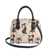 Signare USA Marilyn Robertson Catitudes Convertible Top Handle Handbag - 3 of 4