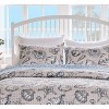 Greenland Home Fashions Cruz Linen King Sham - 2 of 4