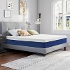 10 Inch Gel Memory Foam Mattress Dual Layer Colorways Have Different Softness Levels And Can Be Flipped For Use. - 2 of 4