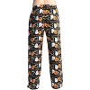 #followme Polar Fleece Pajama Pants for Men 45902-V-10745-3XL (3X-Large, Black - Happy Halloween Pumpkin) - 3 of 3