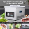 Vacuum Sealer, Professional Chamber Sealer - Automatic 10.2'' Width Stainless Steel Food Packaging Machine for Home & Commercial - 3 of 4