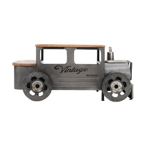 Jofran, Roadie 41" Vintage Truck Solid Wood and Metal Unique Coffee Table with Storage - 1 of 4