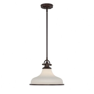 Quoizel Lighting Grant 1 - Light Pendant in  Palladian Bronze - 1 of 4