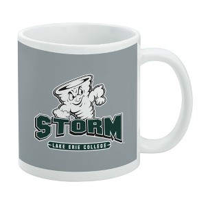 Lake Erie College Primary Logo Ceramic Coffee Mug Novelty Gift Mugs for Coffee Tea and Hot Drinks 11oz White - 1 of 4