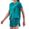 SKINS SERIES-3 WOMEN'S SHORT SLEEVE TOP TEAL - 2 of 4
