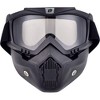 2 Pairs of Birdz Eyewear SKULLBIRD Safety Goggles with Clear, Smoke Lenses - 2 of 3