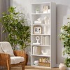 6-Tier Bookshelf, 23.6 Inches Open Bookcase with Adjustable Storage Shelves - 4 of 4