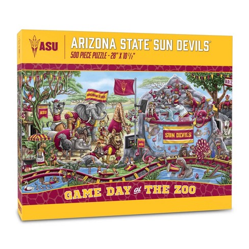 NCAA Arizona State Sun Devils Game Day at the Zoo 500pc Puzzle - image 1 of 2