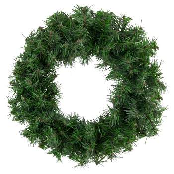 Northlight 12" Unlit Mini Canadian Pine Artificial Christmas Wreath