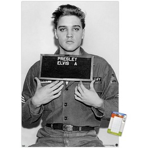 Trends International Elvis Presley - Army Enlisting Unframed Wall Poster Prints - 1 of 4