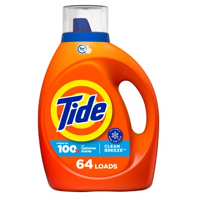 Tide Clean Breeze High Efficiency Liquid Laundry Detergent