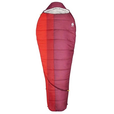 Sierra Designs Eldora 20 Degree Fahrenheit Mummy Sleeping Bag - Red