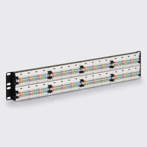ICC 48 Port CAT 5e Patch Panel - Model ICMPP048V5E - 1 of 4