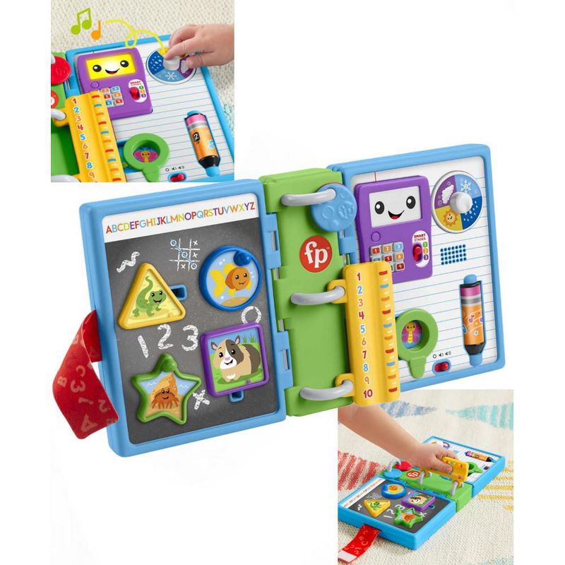 Fisher-Price - Laugh & Learn Smart Stages 123 Preschool Schoolbook, 4 of 5