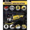 SILVEL Buffer Polisher, 1600W 7 Inch/6 Inch Polisher for Car Detailing, Wax Machine, 7 Variable Speed, with 6 Foam Pads, 3 Wool Pads, Packaging Bag - 2 of 4
