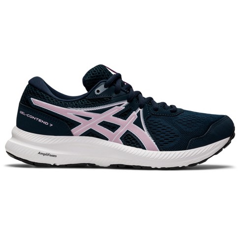 Asics Women's Gel-contend 7 Running Shoes, 12m, French Blue/barely Rose ...