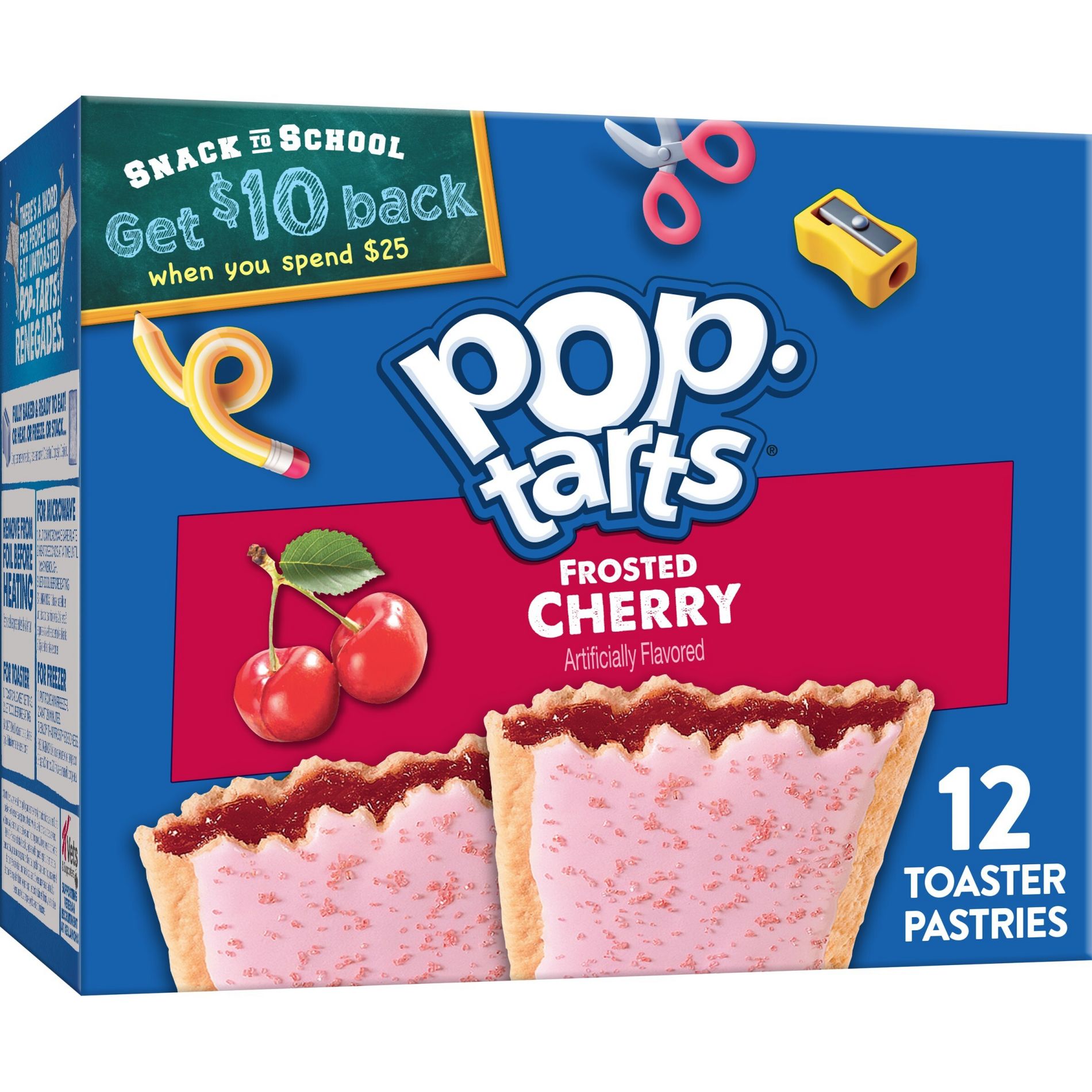 Pop-Tarts Frosted Cherry Pastries - 12ct/20.3oz