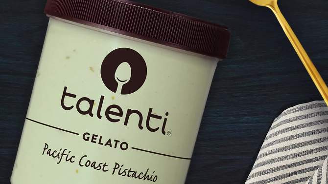 Talenti Pacific Coast Pistachio Frozen Gelato - 16oz, 2 of 9, play video
