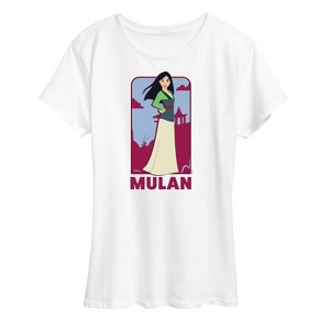 Women's - Disney Princess - Mulan Full Body Portrait Short Sleeve Graphic T-Shirt - 1 of 4