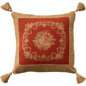 Mina Victory Vintage Botanical Center Indoor Throw Pillow - 1 of 4