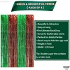 KatchOn, Large 13x8 Ft, Green and Brown Fringe Backdrop - Pack of 4 Football Streamers, Football Party Decorations - 4 of 4