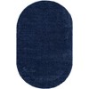 Unique Loom Solo Calabasas Solid Indoor Woven Area Rug - 2 of 4