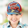 Nickelodeon Boys Blaze & The Monster Machines 2 Pack Cotton Baseball Cap (Ages 2-4) With Sunglasses Blaze Blue/Red - 4 of 4
