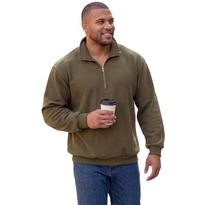 KingSize Softline 1/4 Zip - 4XL, Olive