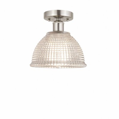 Arietta - 1 Light Semi-Flush Mount In Industrial Style-8.75 Inches Tall and 8 Inches Wide