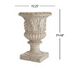 Christopher Knight Home Sethos Outdoor Mid-Century Modern Lightweight Concrete Handcrafted Garden Urn - 3 of 4