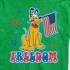 Men's - Disney - Pluto USA Flag Short Sleeve Graphic T-Shirt - 2 of 4
