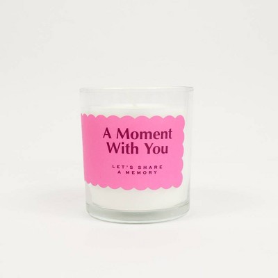 Love x June "A Moment With You" Mother's Day DIY Message Candle Pink