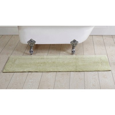 21x34 Ultra Soft Tufted Bath Rug Light Sage Green - Casaluna