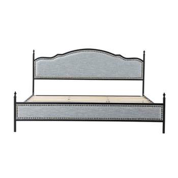 Hylario 78.2" Contemporary Platform Bed with Headboard and Footboard | ARTFUL LIVING DESIGN
