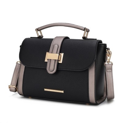 MKF Collection Willa Solid and Color-Block Women’s Shoulder Bag by Mia K