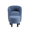 Take a Seat Churchill Accent Chair with Ottoman - Breighton Home - 4 of 4