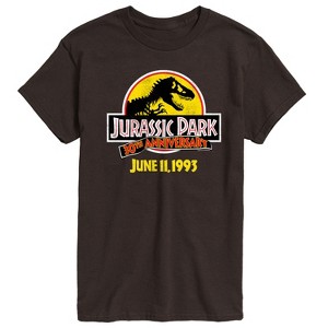 Men's - Jurassic Park - 30Th Logo Short Sleeve Graphic T-Shirt - 1 of 3