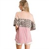 Women's Colorblock Knit top - Plus - Veveret - 3 of 3