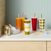 30oz 5pk Plastic Straw Tumbler - Room Essentials™ - 2 of 3