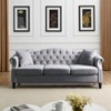 VYNXARIA sofa for Living Room,2 Seater Sofa Tufted Couch with Rolled Arms and Nailhead for Living Room,Bedroom - 3 of 4