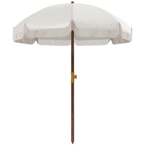 Ruffled deals patio umbrella