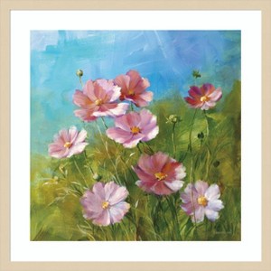 Amanti Art Summer Field III by Danhui Nai Wood Framed Wall Art Print - 1 of 4