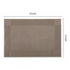REGALWOVEN PVC Kitchen Dining Table Decor Washable Wipeable Heat Resistant Placemats 8 Pcs - 4 of 4