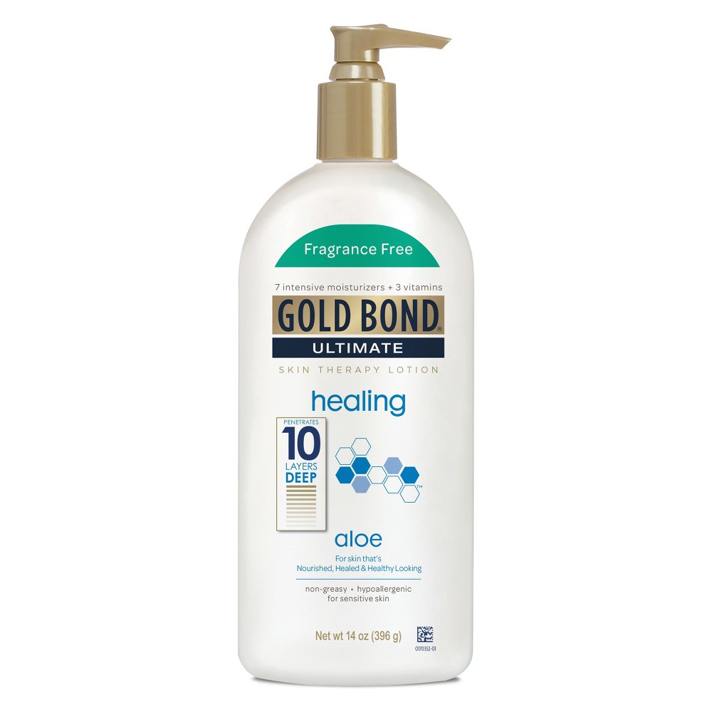 UPC 041167066089 product image for Unscented Gold Bond Healing Hand And Body Lotions - 14oz | upcitemdb.com